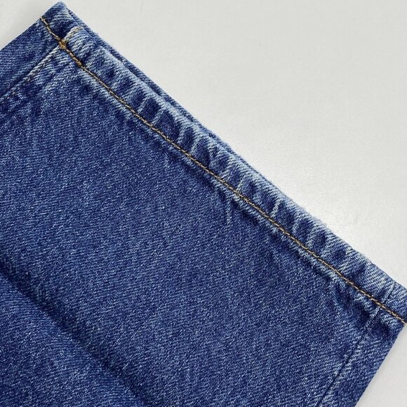 Madewell Women’s The Dean Easy Straight Crop Jeans Size 26 Labette Wash Blue — - Picture 6 of 11